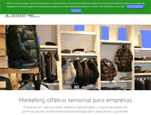 Tablet Screenshot of e-sensorial.es